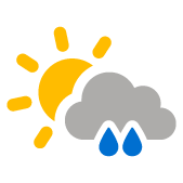 Wechselnd bewölkt mit Regenschauern Wechselnd bewölkt mit Regenschauern
