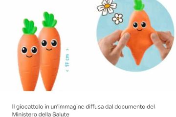 Allerta giocattolo contenente amianto - Livello di rischio: Serio